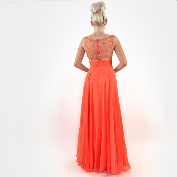 Rhinestone Pageant Prom Dress - Picture 6 of 8